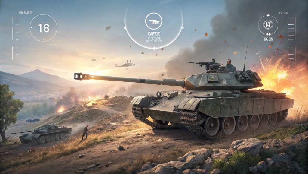 Core Gameplay Mechanics in Tank Games