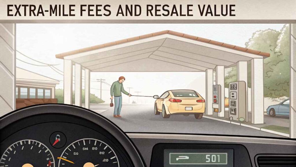 Extra-Mile Fees and Resale Value