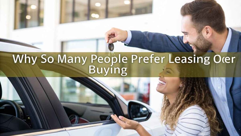 Why So Many People Prefer Leasing Over Buying