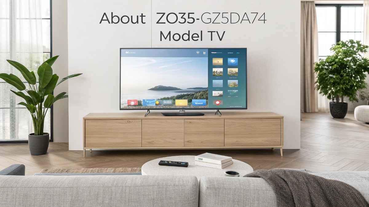 About ZO35-G25DA74 Model TV