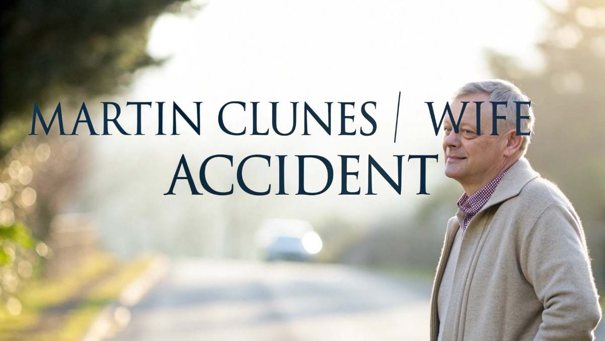 Martin Clunes’ Wife Accident